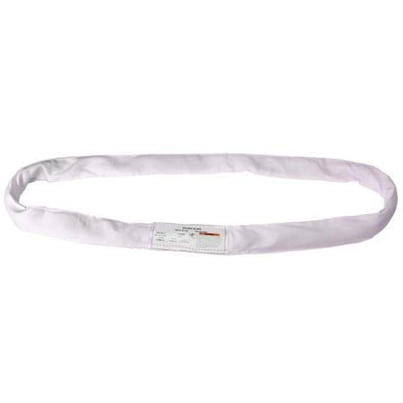 Endless Polyester Round Lifting Sling - 11' (White)